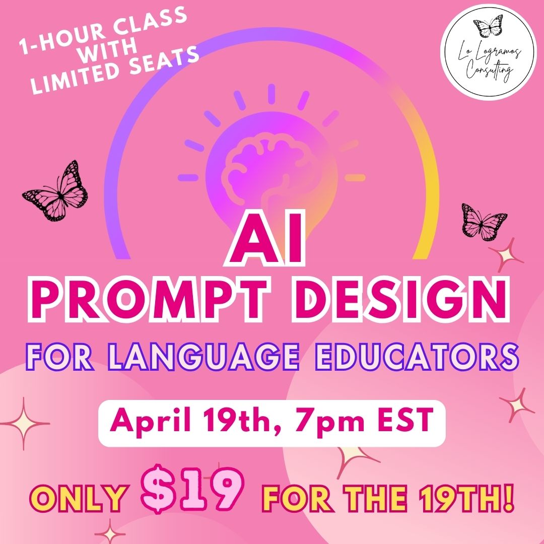 AI Prompt Design for Language Educators