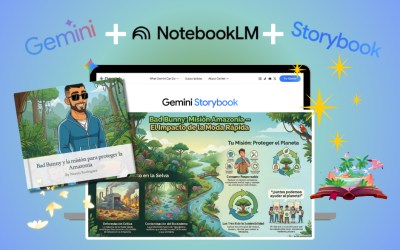 Experimenting with Gemini + NotebookLM + Storybook Gem